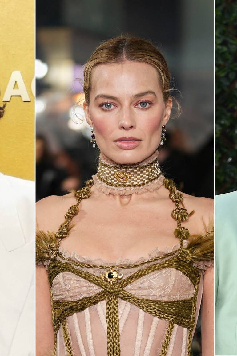 Timothée Chalamet, Margot Robbie y Ryan Gosling, los nuevos multimillonarios