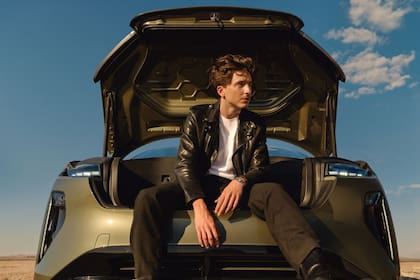 Timotheé Chalamet se convierte en el embajador de Lucid Gravity Grand Touring 2026 (lucidmotors)