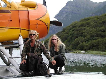 Timothy Treadwelly Amie Huguenard, unos días antes de morir