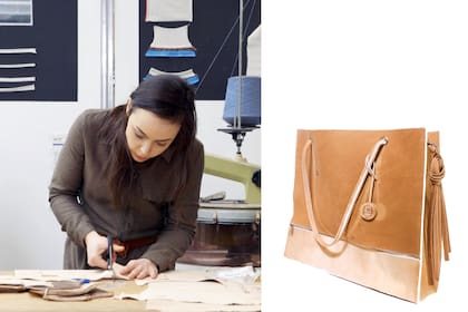 Tina Gorjanc se propuso producir un sustituto del cuero a partir de material genético del diseñador fallecido Alexander McQueen