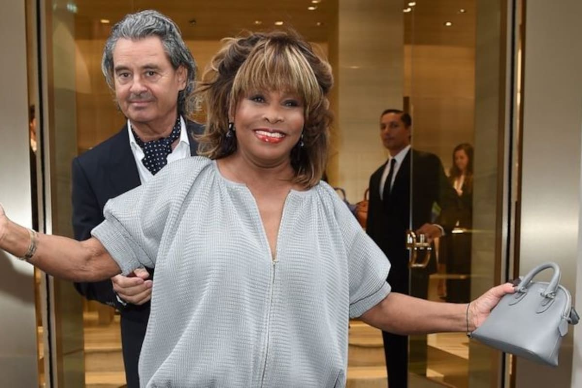 Tina Turner junto a Erwin Bach, el amor de su vida