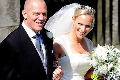 Mike Tindall está casado con la nieta de la reina Isabel, Zara, hija de la princesa Anne y prima de Harry