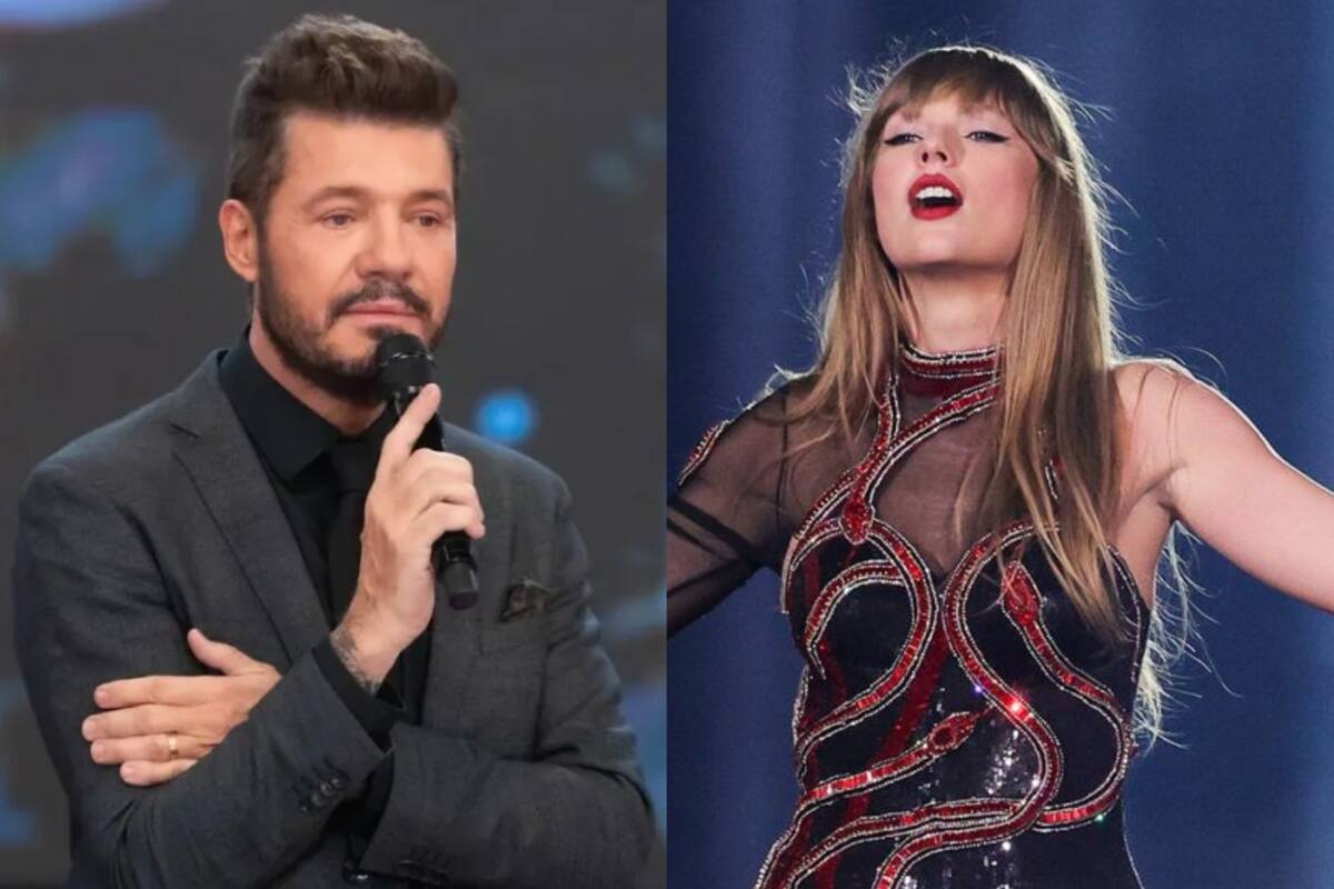 Tinelli apuntó contra Taylor Swift por cómo bajó del avión al llegar a la Argentina