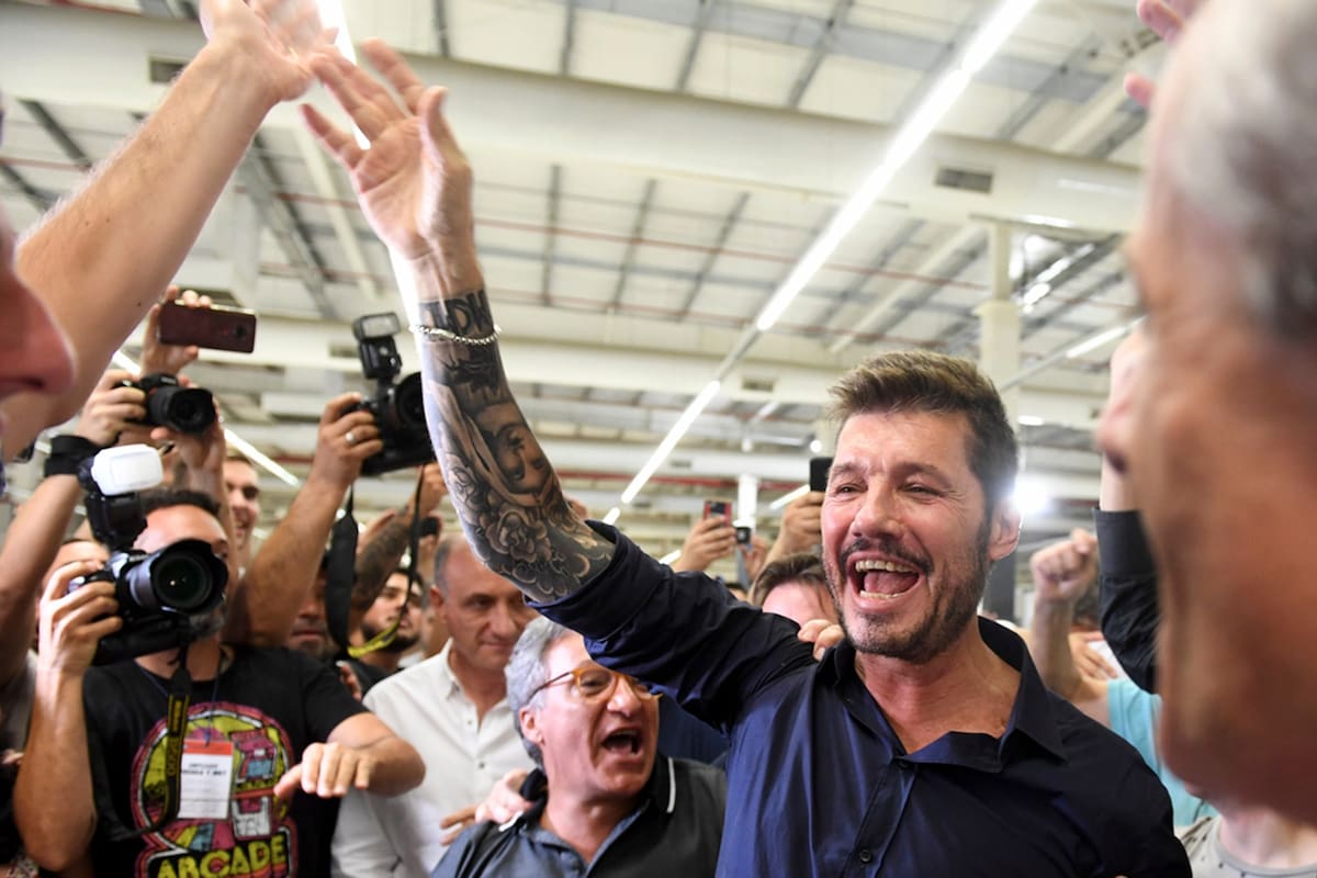 Tinelli celebra: es el nuevo presidente de San Lorenzo