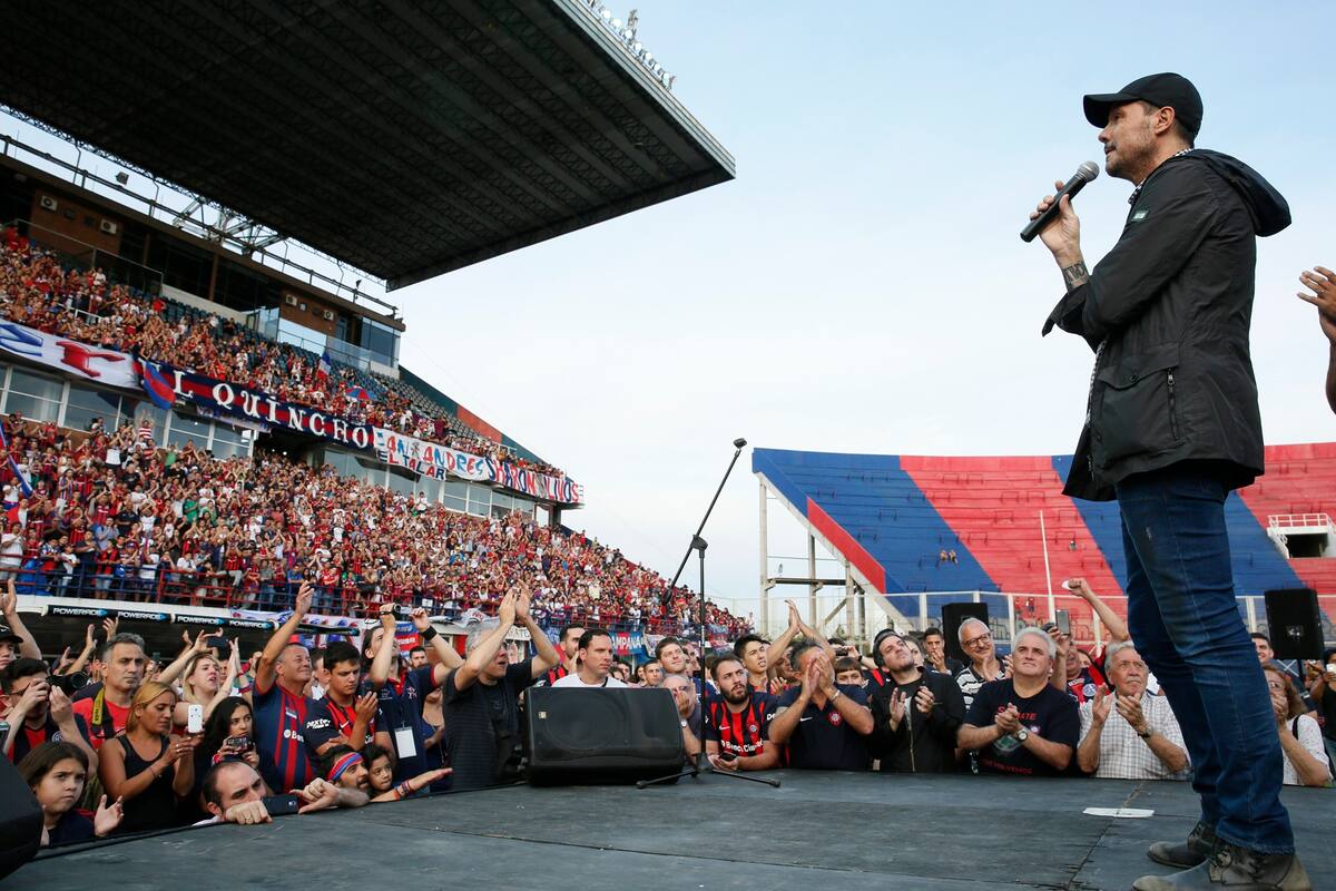 Tinelli da el salto: en las elecciones del próximo sábado buscará ser el presidente del Ciclón