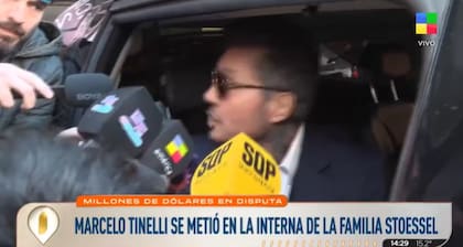 Tinelli habló del conflicto de Tini Stoessel y Alejandro (Foto: Captura TV)