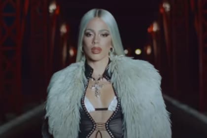 Tini lanzó "posta", una canción de su nuevo disco Un mechón de pelo (Foto: Captura de video)