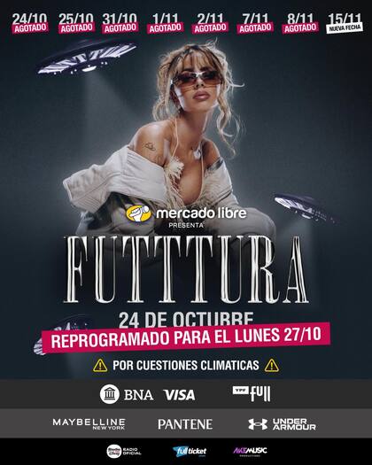 Tini reprogramó su primer show en Tecnópolis