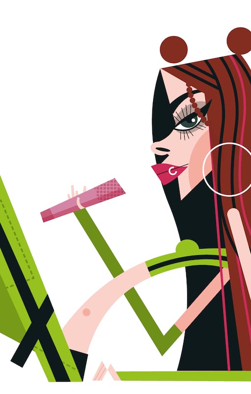Tini Stoessel. ilustración