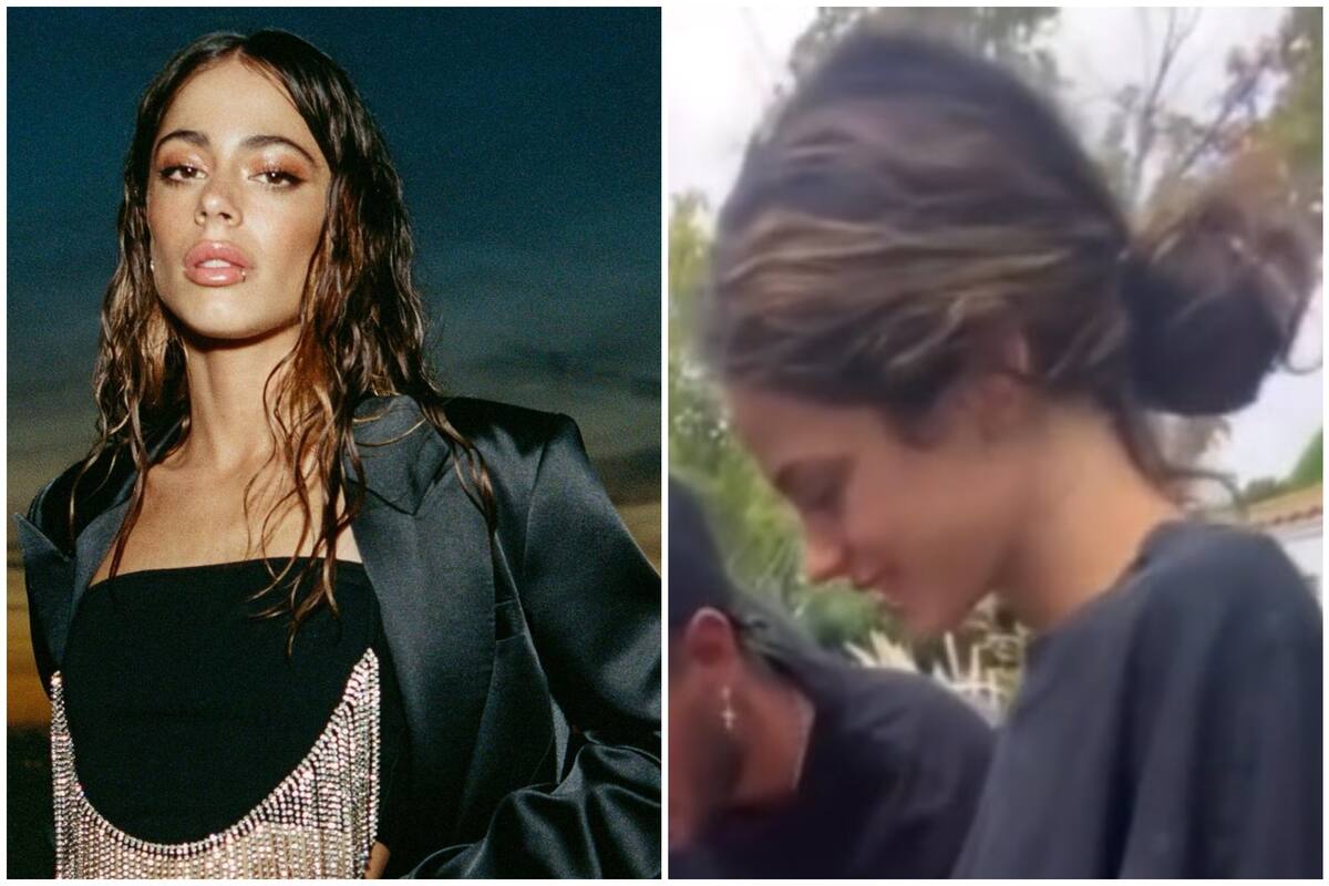 Tini Stoessel causó revuelo por su look de entrecasa