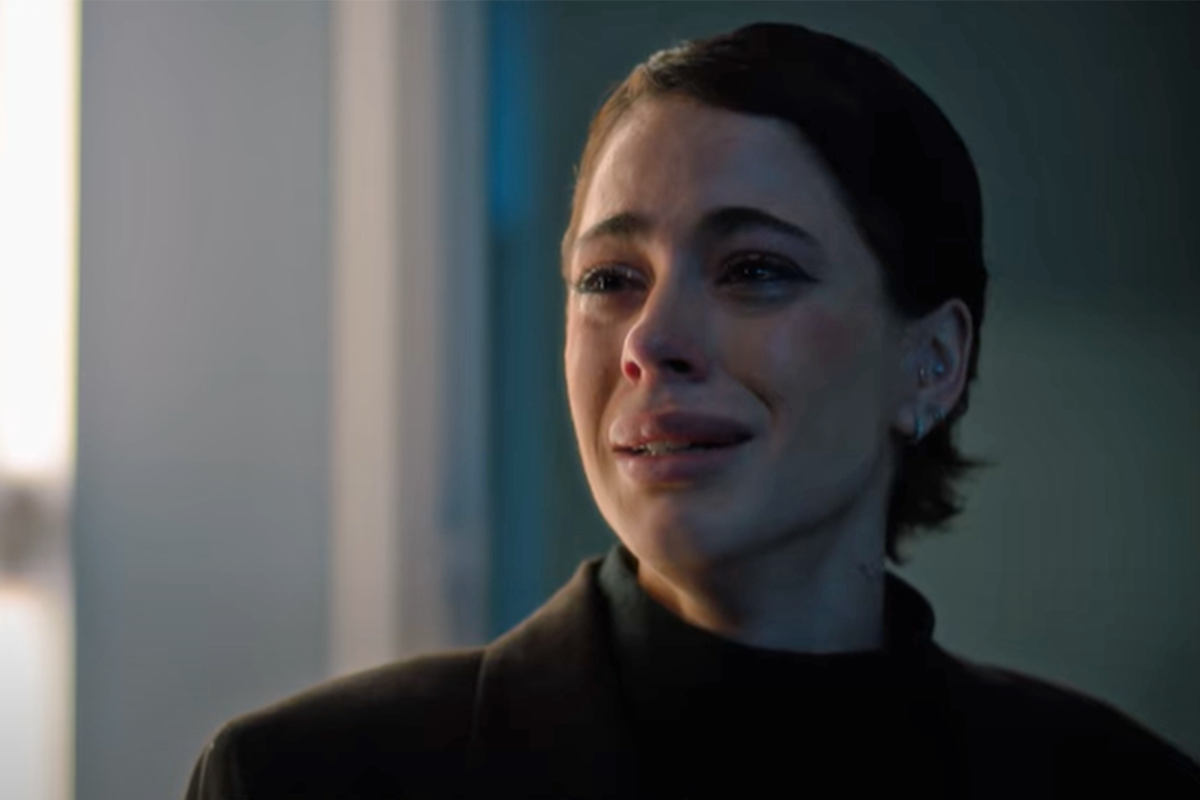 Tini Stoessel, en una de las escenas de la nueva producción de Disney+