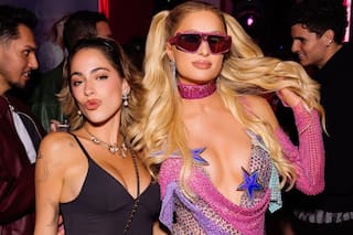 Tini Stoessel asistió a la impresionante fiesta de Paris Hilton en Beverly Hills y se robó todas las miradas