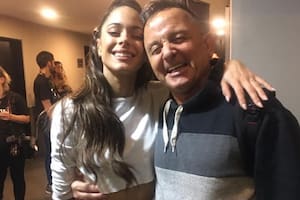 Tini Stoessel junto a su tío Rodolfo, quien falleció este 12 de julio