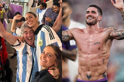 Tini Stoessel le dedicó un romántico mensaje a Rodrigo De Paul tras la victoria argentina