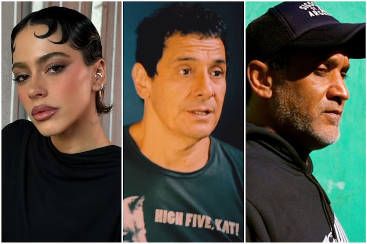 Tini Stoessel, Ricardo Mollo y el actor Diego Alonso