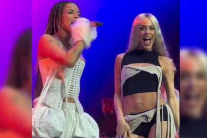 Tini Stoessel solía compartir colaboraciones durante sus shows junto a Emilia Mernes