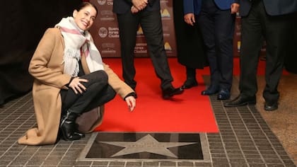 Tini Stoessel ya tiene su estrella en calle Corrientes