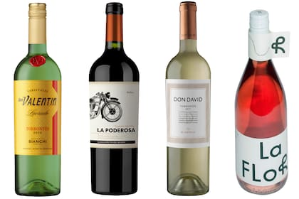 Tinto, blancos y un moderno rosado