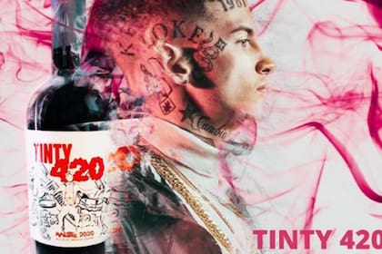 Tinty 420, el vino de L-Gante
