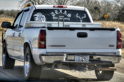 Típicas camionetas.