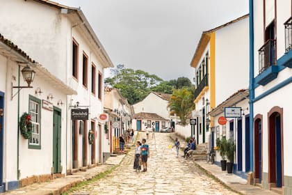 Tiradentes tiene muy buenas tiendas y restaurantes.