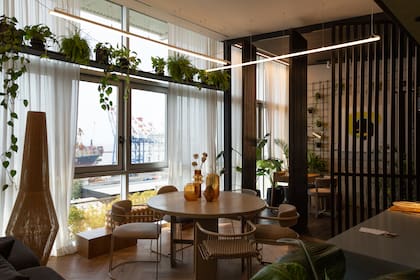 Tiras de led COF, un modelo sin puntos visibles, en el espacio de m1.arquitectura + SP.