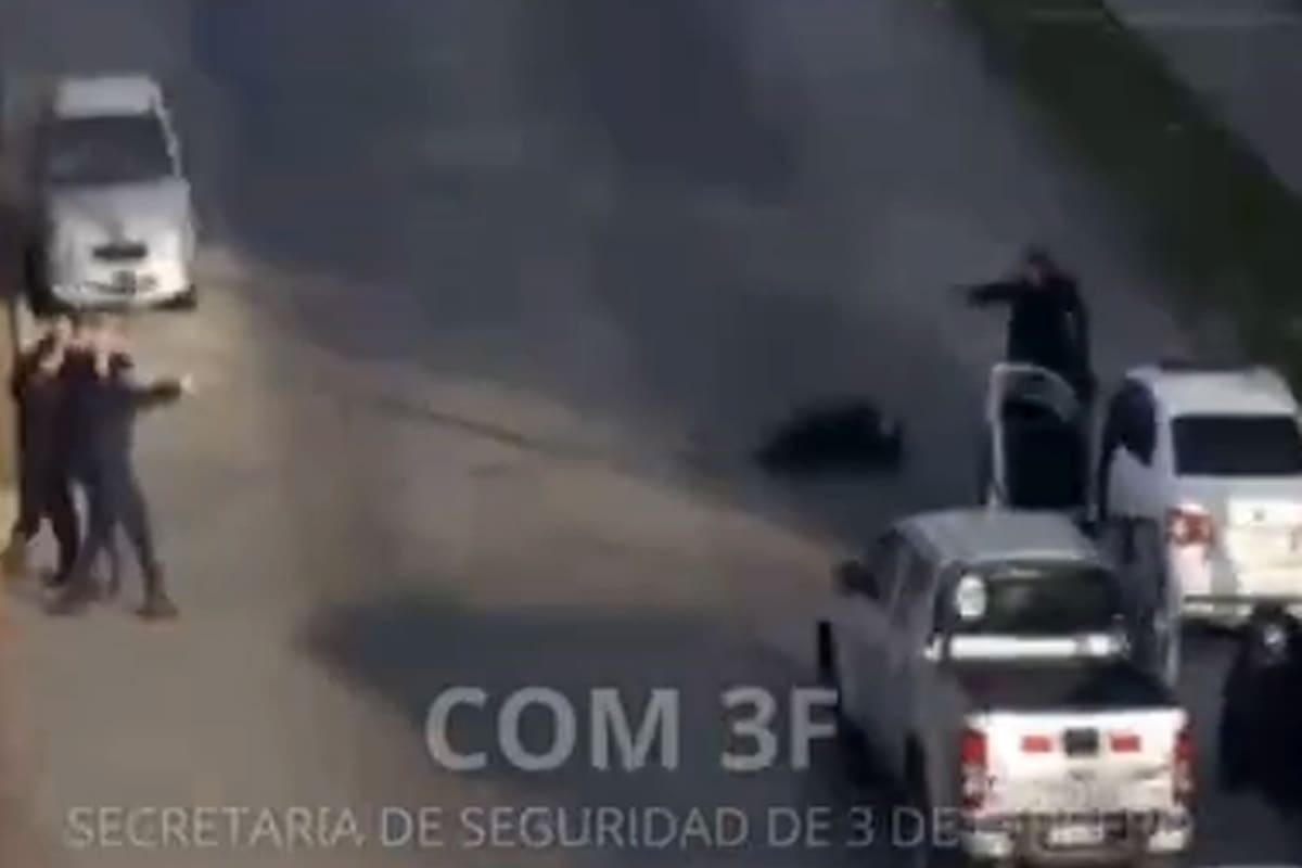 Tiroteo, casi 60 disparos y un delincuente muerto