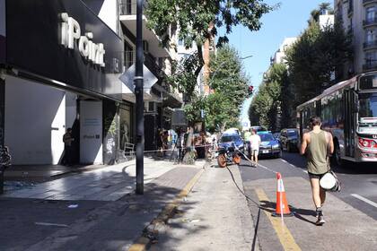 Tiroteo en pleno Palermo en un intento de robo a un local