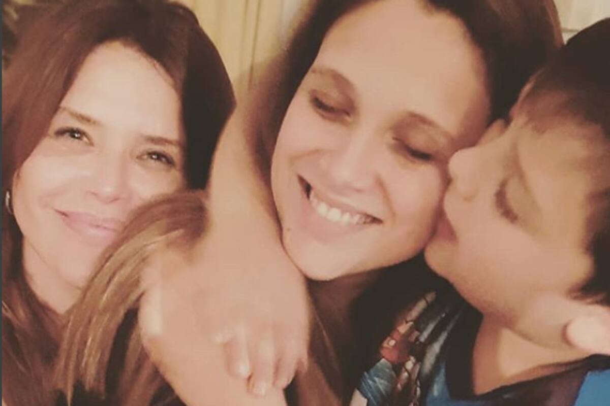 Titi, el hijo de 8 años de Nazarena, lanzó una catarata de insultos durante un vivo de Instagram.