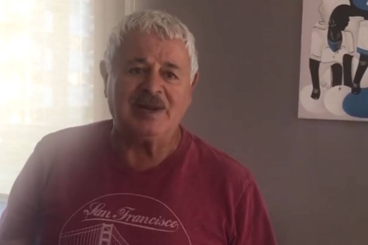 Tití Fernández, feliz por la recuperación del celular de su esposa