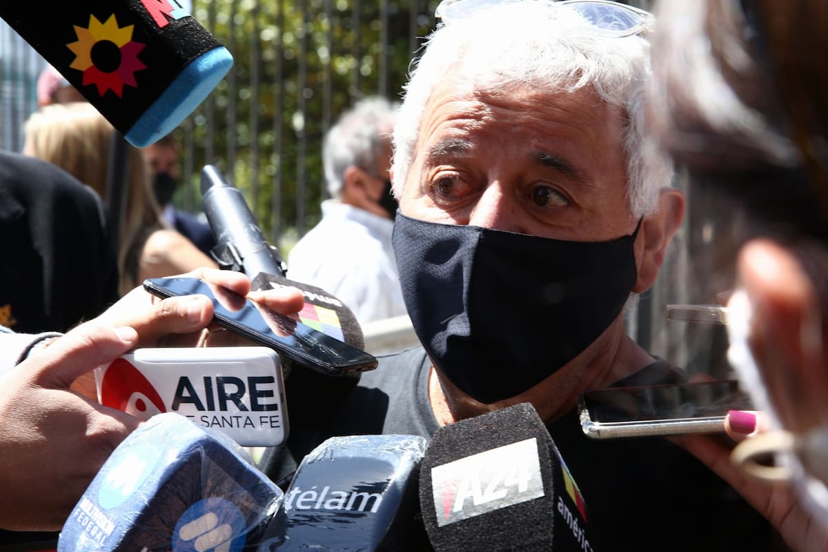 Tití Fernández recordó a Diego Maradona antes de ingresar al velatorio