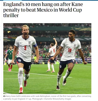 Titular de The Guardian.