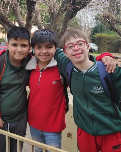 Tiziano con sus amigos