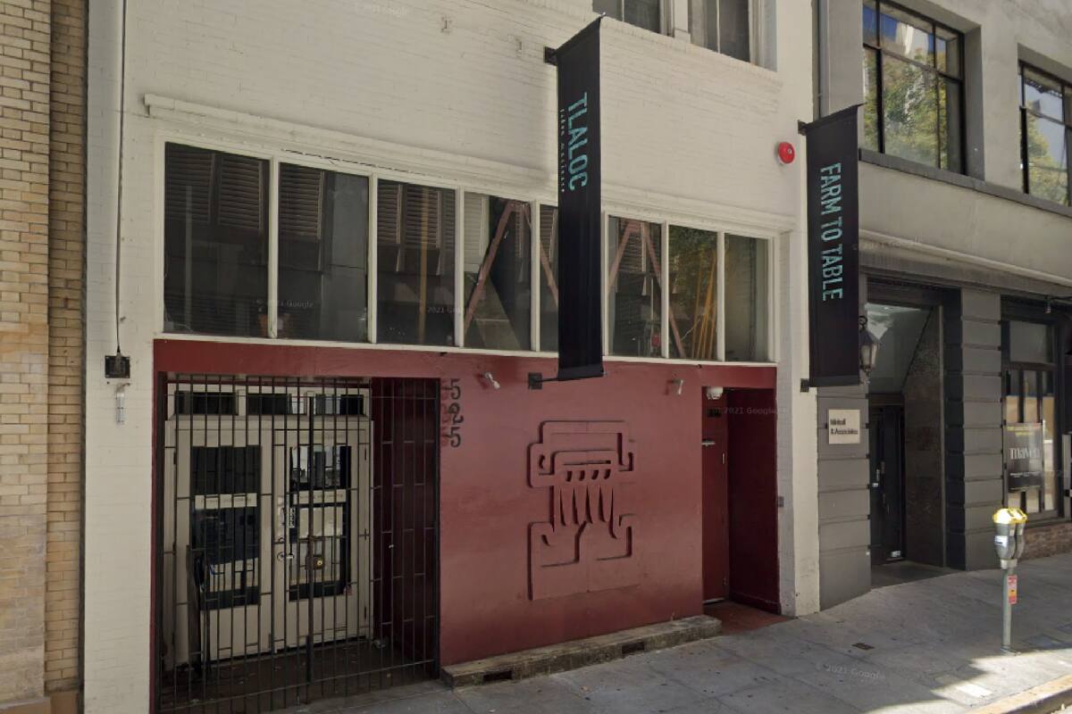 Tlaloc Sabor Mexicano, ubicado en San Francisco, cerró sus puertas tras operar por 25 años