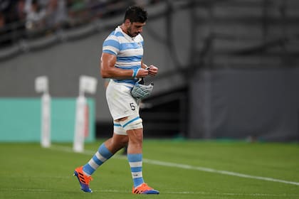 Tomás Lavanini se retira expulsado.