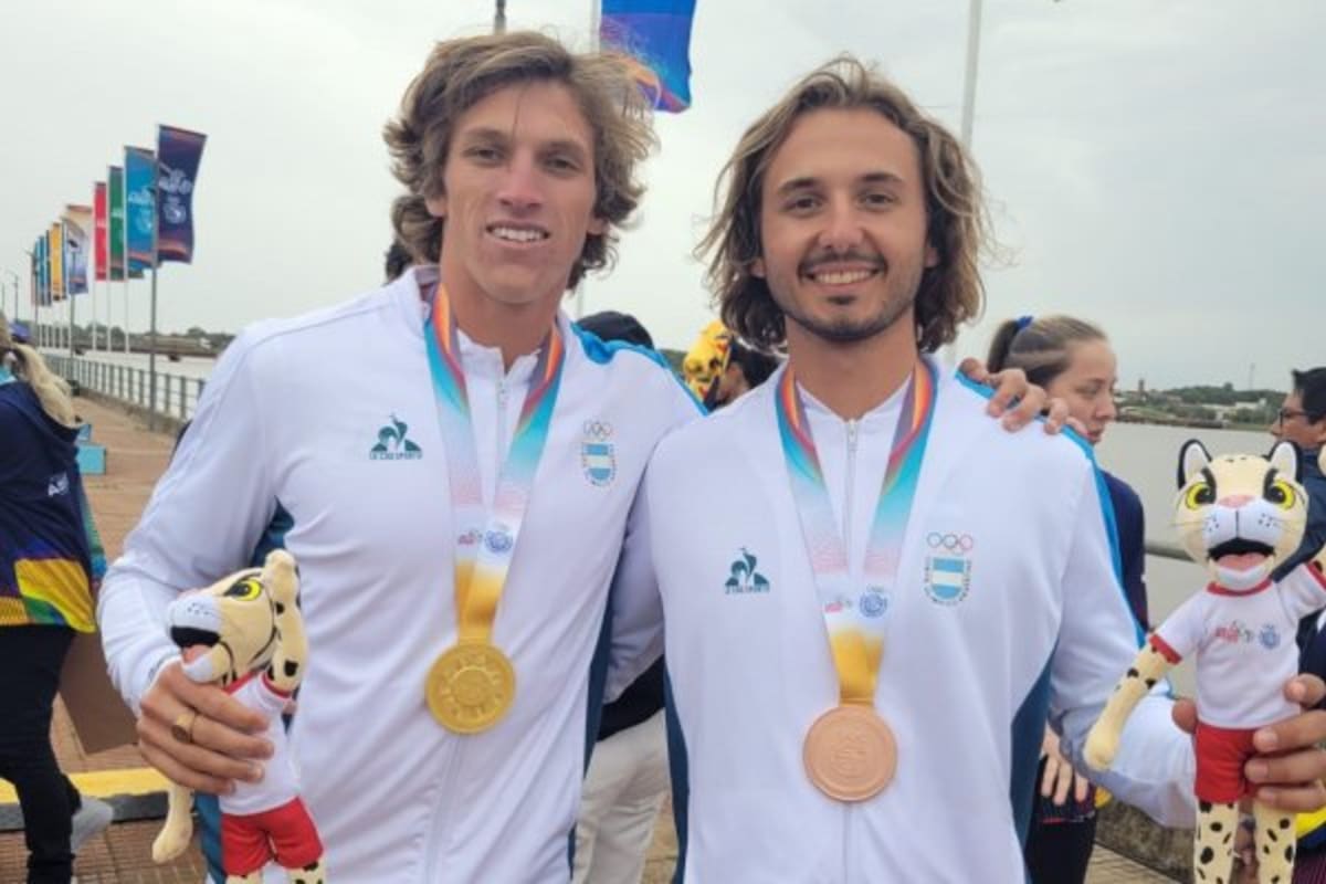 Tobías Giorgis y Patricio Zohar Álvarez consiguieron medallas para la delegación argentina en esquí náutico