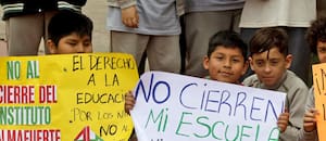 El colegio con 1400 alumnos que es el alma de un barrio y lucha para no cerrar