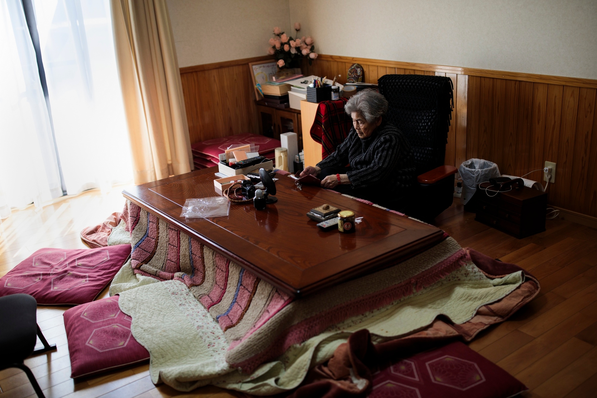 Toda la edición y publicación de las fotos las realiza Kumiko desde su dispositivo móvil