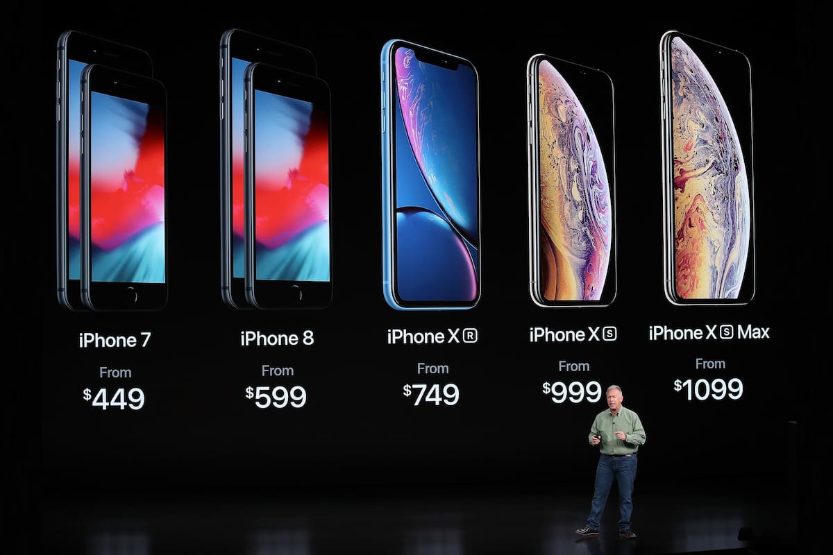 Toda la familia de iPhone que la compañía vende a partir de ahora