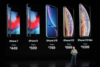 Toda la familia de iPhone que la compañía vende a partir de ahora
