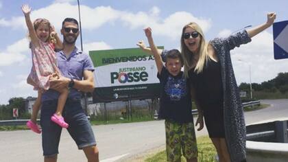 Toda la familia unida en Justiniano Posse
