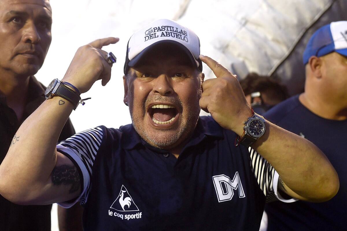Toda la pasión de Diego en busca de salvar a Gimnasia y mantenerlo en primera división
