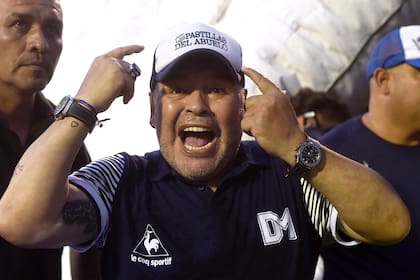 Toda la pasión de Diego en busca de salvar a Gimnasia y mantenerlo en primera división