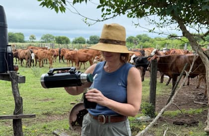 “Toda la semana voy al campo, mis fines de semana son en el campo porque durante la semana trabajo en Resistencia”, cuenta