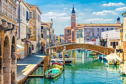 Toda la serie sucede en Chioggia, Venecia, Italia