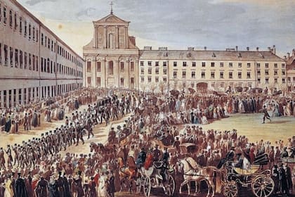 Toda la sociedad de Viena salió al funeral de Beethoven