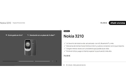 Todas las características de este modelo (HMD)