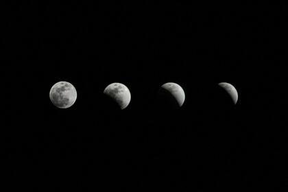 Todas las fases de la Luna (Unsplash)