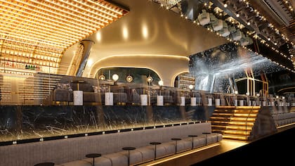 Todas las mesas y áreas del skybar estarán estratégicamente orientadas hacia el terreno de juego.