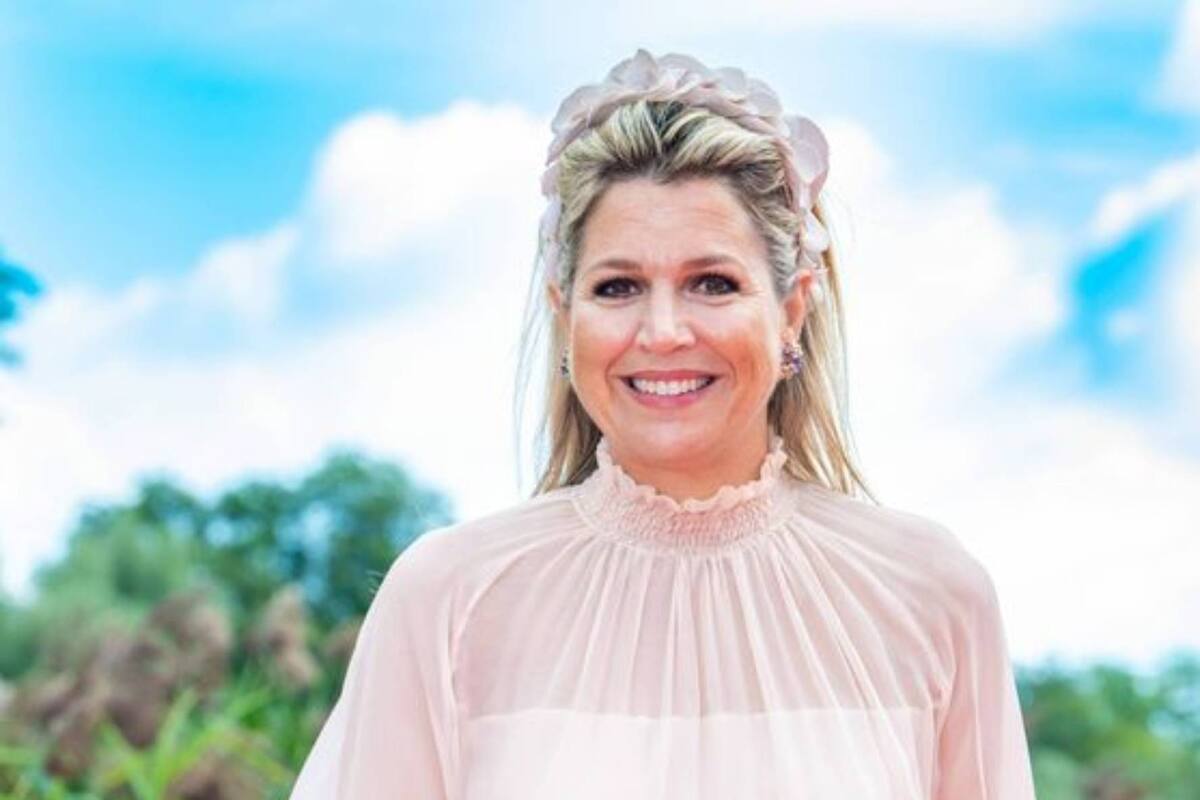 Todas las miradas de la prensa recayeron sobre la mano vendada de la reina